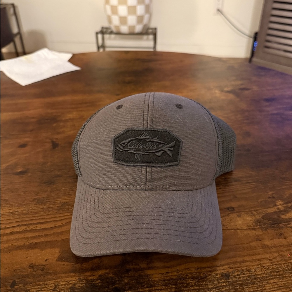 Cabela's Charcoal Mesh Back Hat